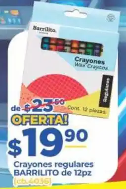 Super Gutiérrez Barrilito Crayones regulares oferta