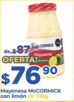 Super Gutiérrez McCORMICK Mayonesa con limón oferta