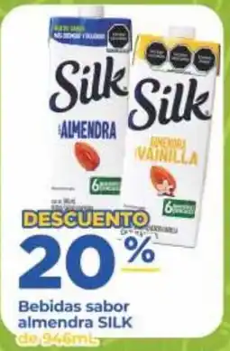 Super Gutiérrez Silk bebidas sabor almendra oferta