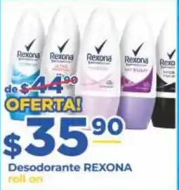 Super Gutiérrez Desodorante REXONA roll on oferta