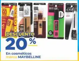 Super Gutiérrez Maybelline cosméticos oferta