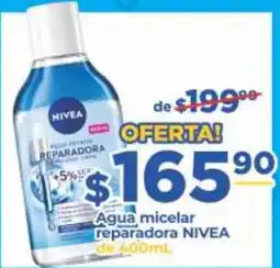 Super Gutiérrez NIVEA Agua micelar reparadora oferta