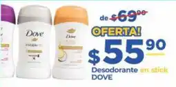 Super Gutiérrez Dove Desodorante en stick oferta