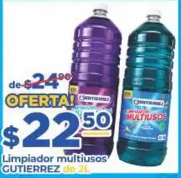Super Gutiérrez Gutierrez limpiador multiusos oferta
