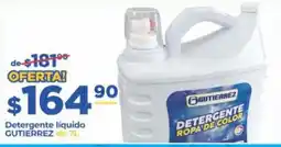Super Gutiérrez Gutierrez detergente liquido oferta
