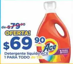 Super Gutiérrez Detergente líquido ACE oferta