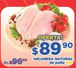 Super Gutiérrez milanesa natural de pollo oferta