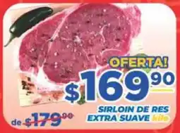 Super Gutiérrez Sirloin de Res Extra Suave oferta