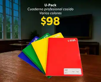 U-Pack Cuaderno profesional cosido