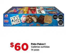 Bodega Aurrerá Peke Pakes Galletas surtidas oferta