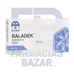 Farmacias Bazar RALADEK 200MG 20 TABLETAS RAAM oferta
