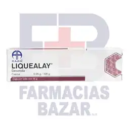 Farmacias Bazar LIQUEALAY 0.05/100GR CREMA TUBO 15GR RAAM oferta