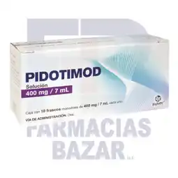 Farmacias Bazar PIDOTIMOD 400MG/7ML SOLUCIÓN 10 FRASCOS MAVER oferta