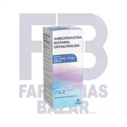 Farmacias Bazar AMINOFENAZONA/BUFENINA/DIFENILPIRALINA 2GR/75/75MG 100ML MAVER oferta