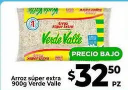HEB Verde valle - arroz súper extra oferta