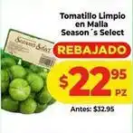 HEB Season's select - tomatillo limpio en malla oferta