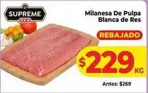 HEB Supreme - milanese de pulpa blanca de res oferta