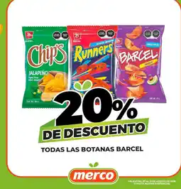 Merco Barcel botanas oferta