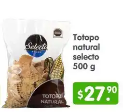 Arteli selecto totopo natural oferta