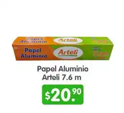 Arteli Arteli Papel Aluminio oferta