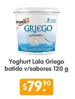 Arteli Yoplait Yoghurt Lala Griego batido v/sabores oferta