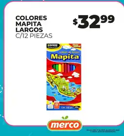Merco Mapita Colores Largos oferta