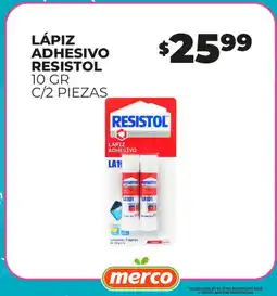 Merco resistol lápiz adhesivo oferta