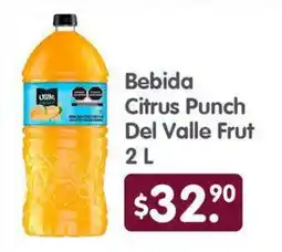 Arteli Del Valle Frut Citrus Punch oferta