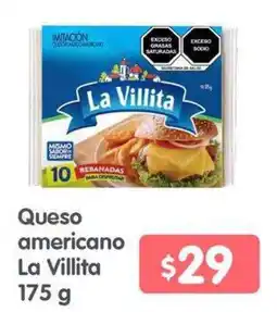 Arteli Queso americano La Villita oferta