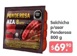 Arteli Ponderosa salchicha p/asar oferta