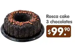 Arteli Rosca cake 3 chocolates oferta
