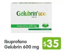 Arteli Gelubrin Ibuprofeno 600 mg oferta