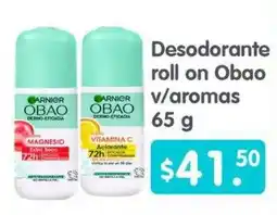 Arteli Desodorante roll on Obao v/aromas oferta