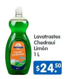 Arteli Chedraui Lavatrestes Limón oferta