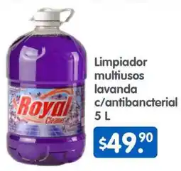 Arteli Royal limpiador multiusos lavanda c/antibacterial oferta
