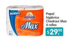 Arteli Chedraui Papel Higiénico Max oferta