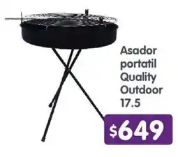 Arteli Asador portatil Quality Outdoor oferta
