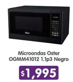 Arteli Oster Microondas OGMM41012 1.1p3 Negro oferta