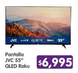 Arteli JVC Pantalla 55" QLED Roku oferta