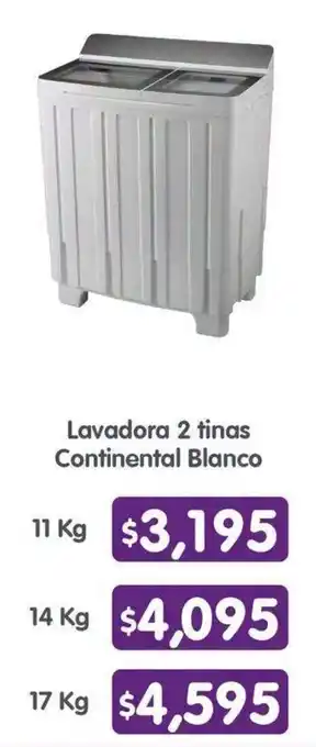 Arteli Continental Lavadora 2 tin oferta