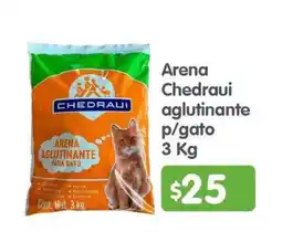 Arteli Chedraui arena aglutinante para gato oferta