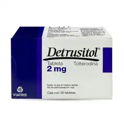 Farmacias YZA Detrusitol 2Mg 28 Tabs oferta