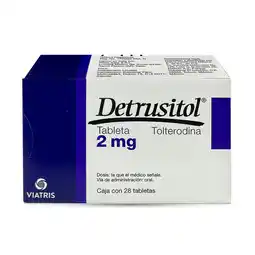 Farmacias YZA Detrusitol 2Mg 28 Tabs oferta
