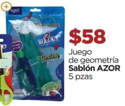 Chedraui Azor juego de geometria oferta