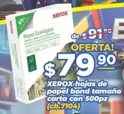 Super Gutiérrez Xerox hojas de papel bond tamaño carta con oferta