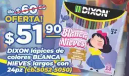 Super Gutiérrez Dixon lápices de colores blanca nieves largos oferta