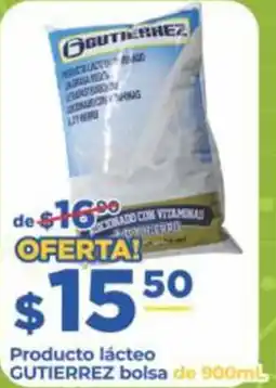 Super Gutiérrez Gutierrez producto lácteo bolsa oferta