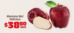 Soriana Híper Manzana - red delicious oferta