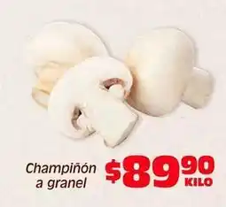 Soriana Híper Champiñón a granel oferta