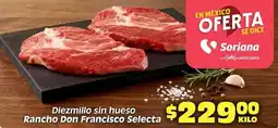 Soriana Híper Soriana - diezmillo sin hueso oferta